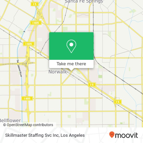 Skillmaster Staffing Svc Inc map