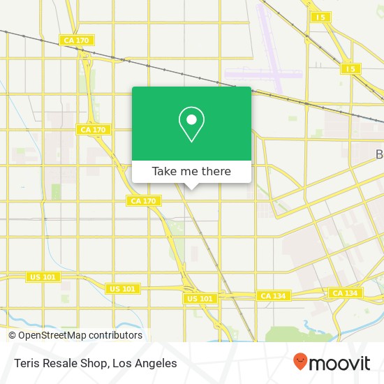 Teris Resale Shop map