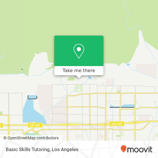 Basic Skills Tutoring map