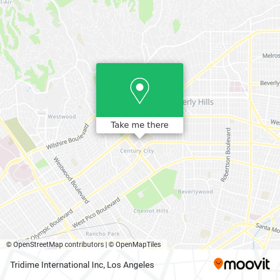 Mapa de Tridime International  Inc
