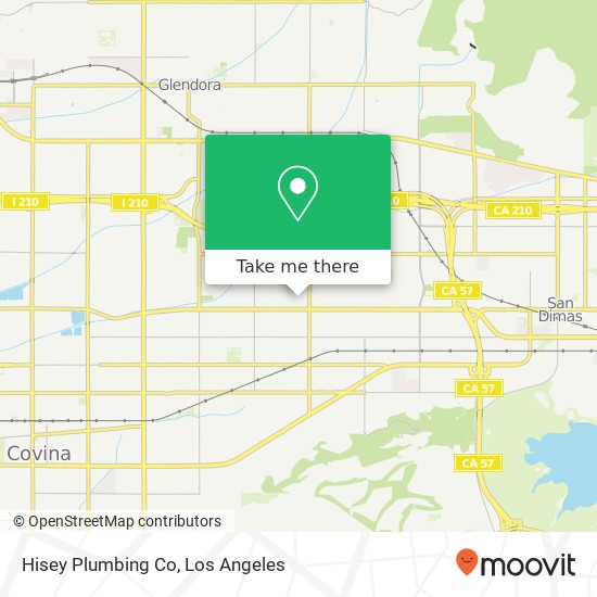 Mapa de Hisey Plumbing Co