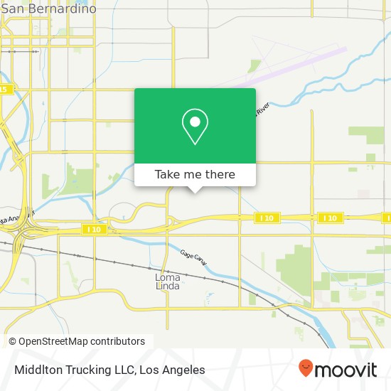 Middlton Trucking LLC map