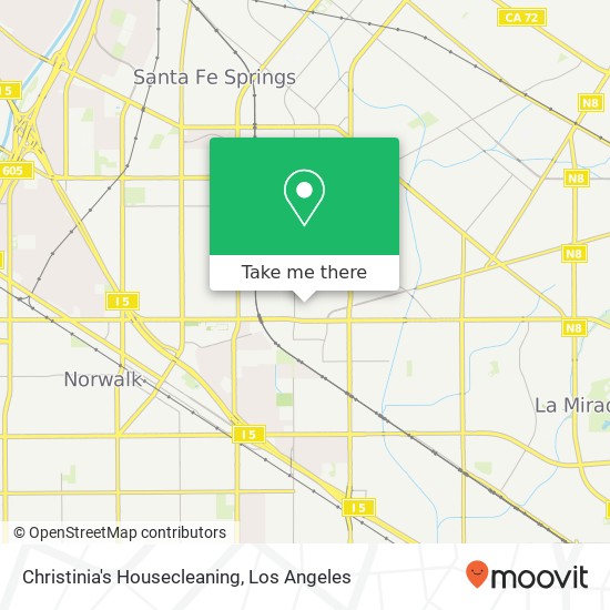 Christinia's Housecleaning map