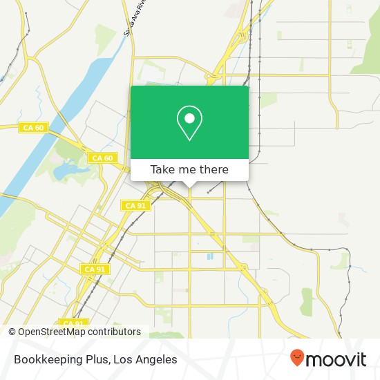 Bookkeeping Plus map