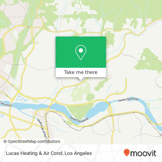 Lucas Heating & Air Cond map