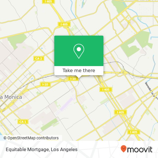 Equitable Mortgage map