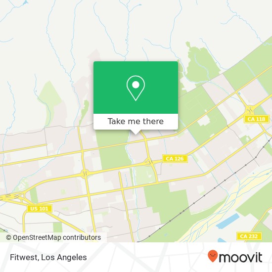 Fitwest map