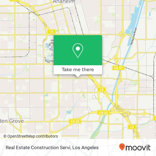 Real Estate Construction Servi map