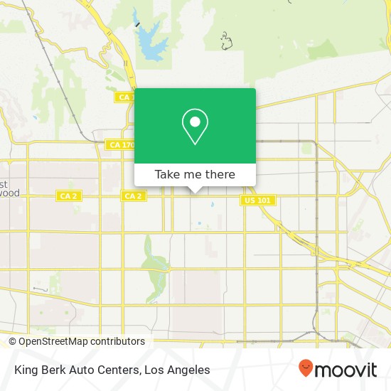Mapa de King Berk Auto Centers