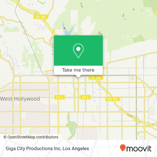 Giga City Productions Inc map