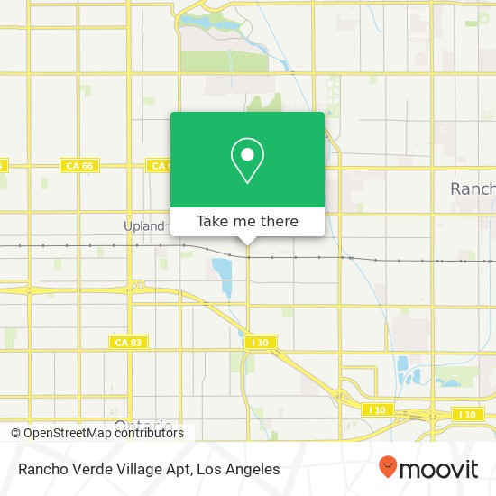 Rancho Verde Village Apt map