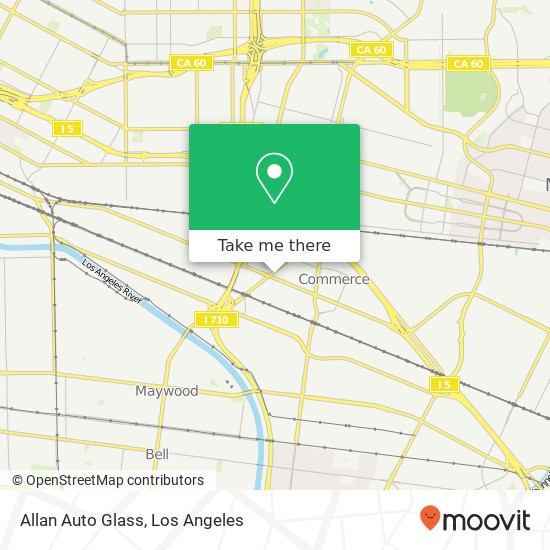 Allan Auto Glass map