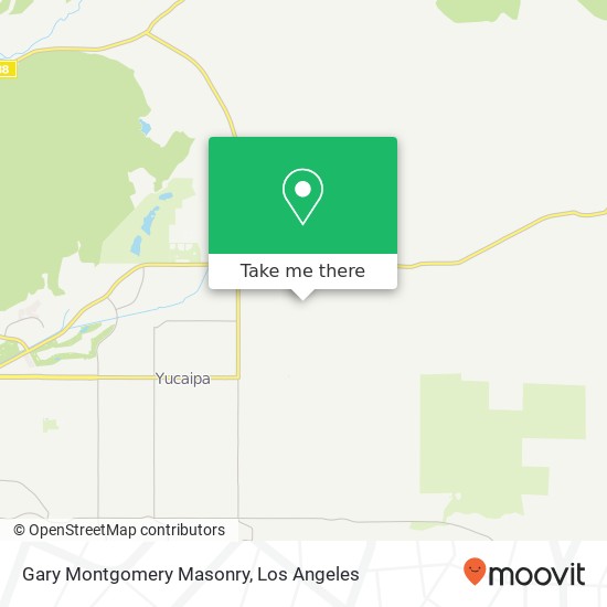 Gary Montgomery Masonry map