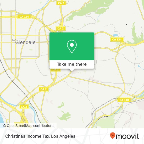 Christina's Income Tax map