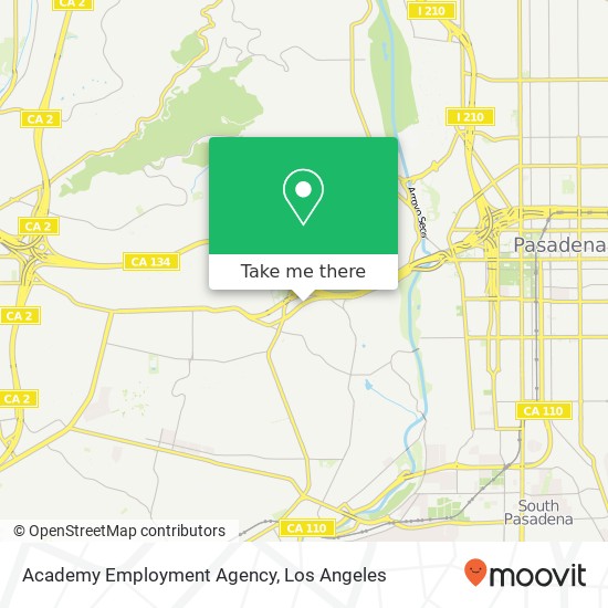 Mapa de Academy Employment Agency