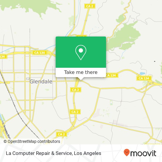 La Computer Repair & Service map