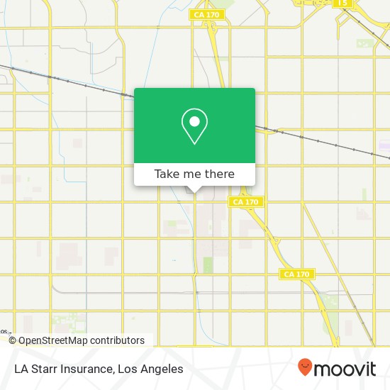 LA Starr Insurance map