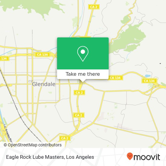 Eagle Rock Lube Masters map