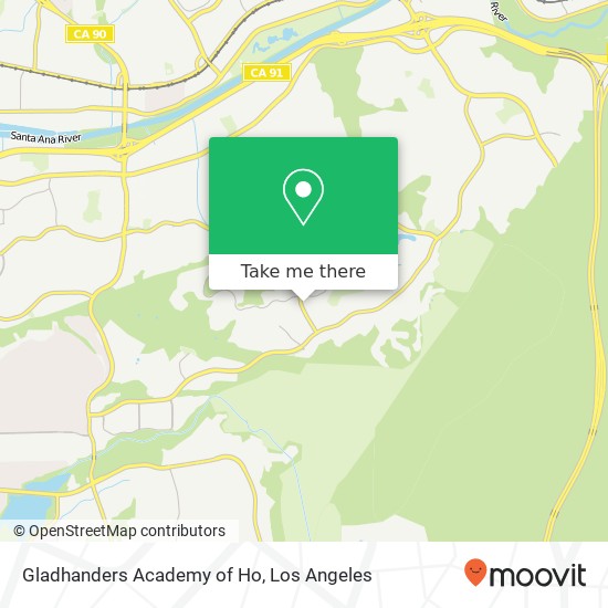 Gladhanders Academy of Ho map