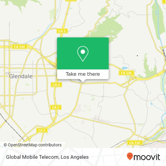 Global Mobile Telecom map