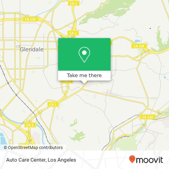 Auto Care Center map