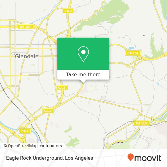 Mapa de Eagle Rock Underground