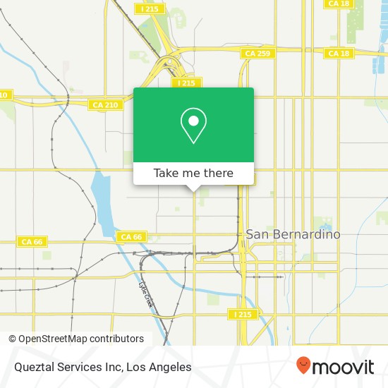 Mapa de Queztal Services Inc