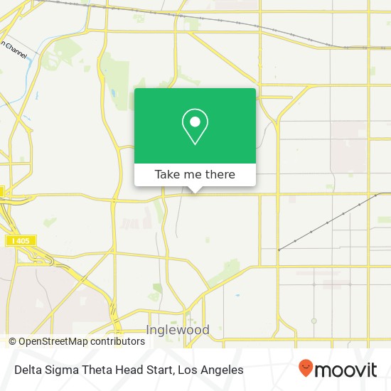 Delta Sigma Theta Head Start map