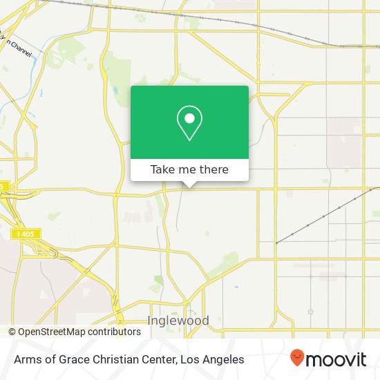 Arms of Grace Christian Center map