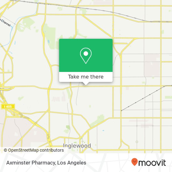 Axminster Pharmacy map