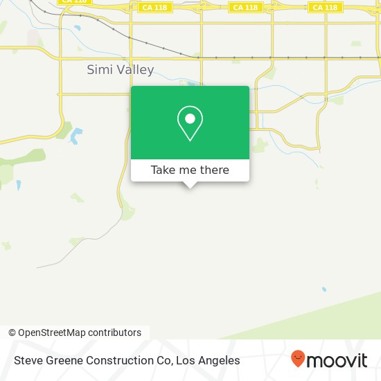 Steve Greene Construction Co map