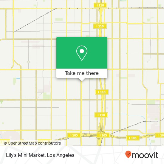 Lily's Mini Market map