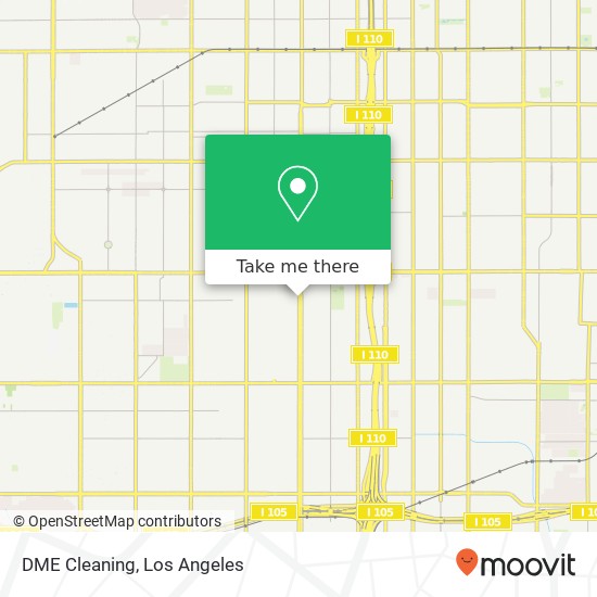 DME Cleaning map