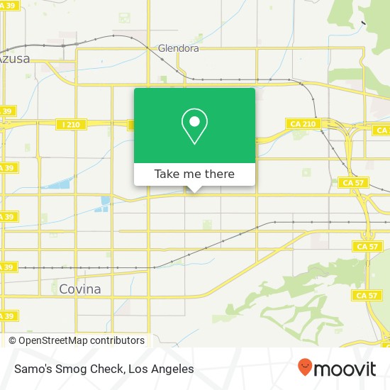 Samo's Smog Check map