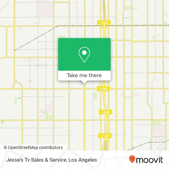 Mapa de Jesse's Tv Sales & Service