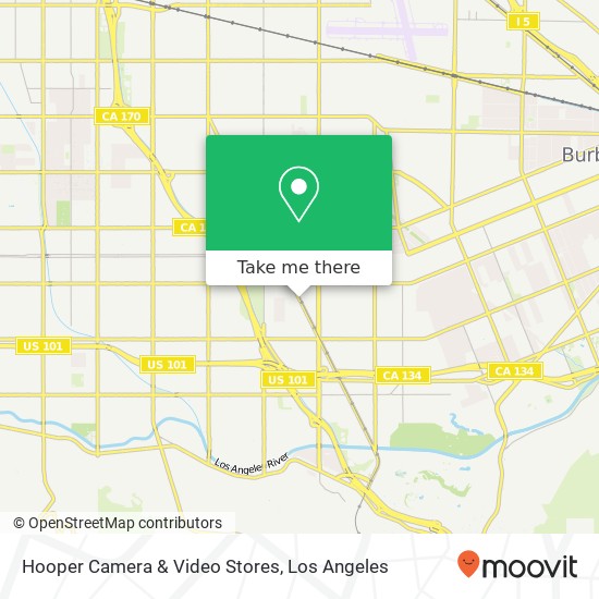 Mapa de Hooper Camera & Video Stores