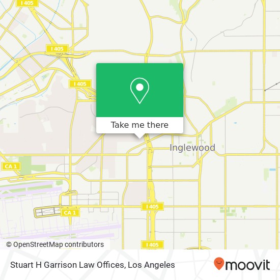 Stuart H Garrison Law Offices map