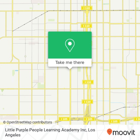 Mapa de Little Purple People Learning Academy Inc