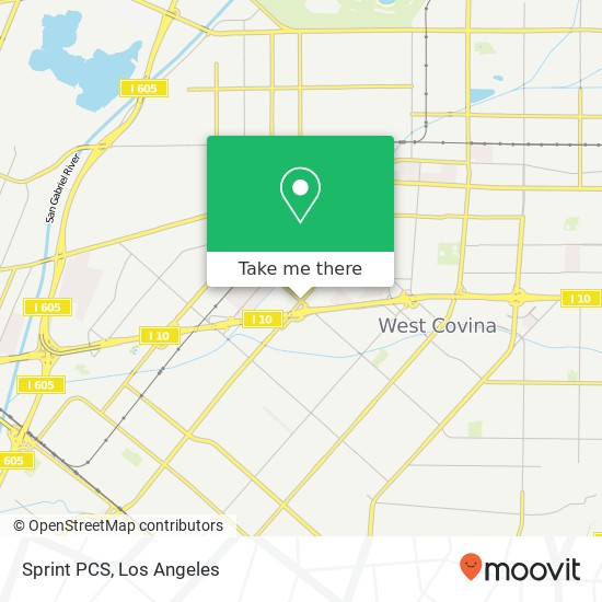 Sprint PCS map