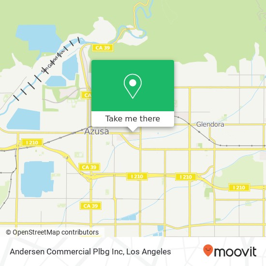 Mapa de Andersen Commercial Plbg Inc