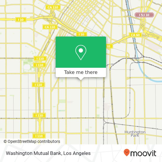 Washington Mutual Bank map