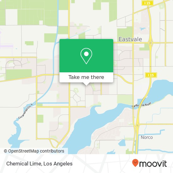 Chemical Lime map