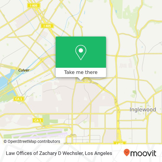 Law Offices of Zachary D Wechsler map
