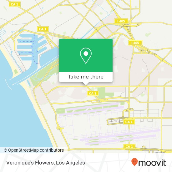 Veronique's Flowers map
