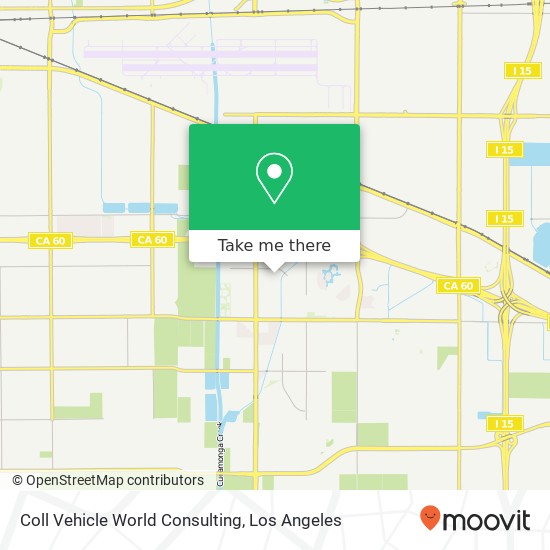 Coll Vehicle World Consulting map