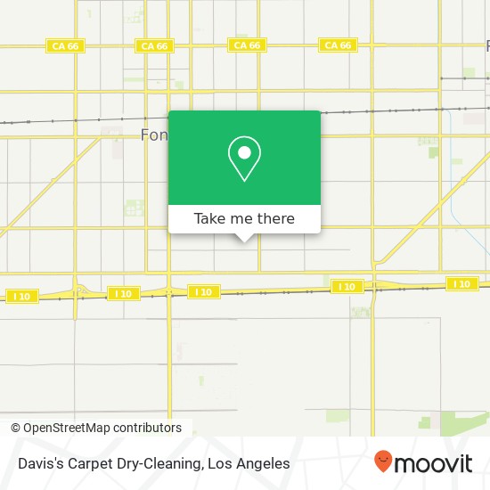 Davis's Carpet Dry-Cleaning map