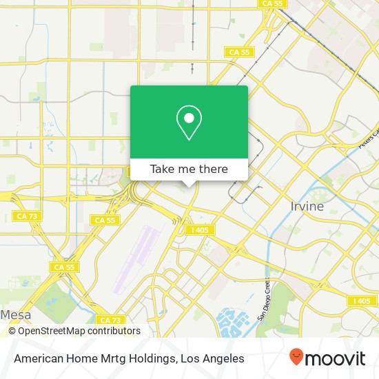 American Home Mrtg Holdings map