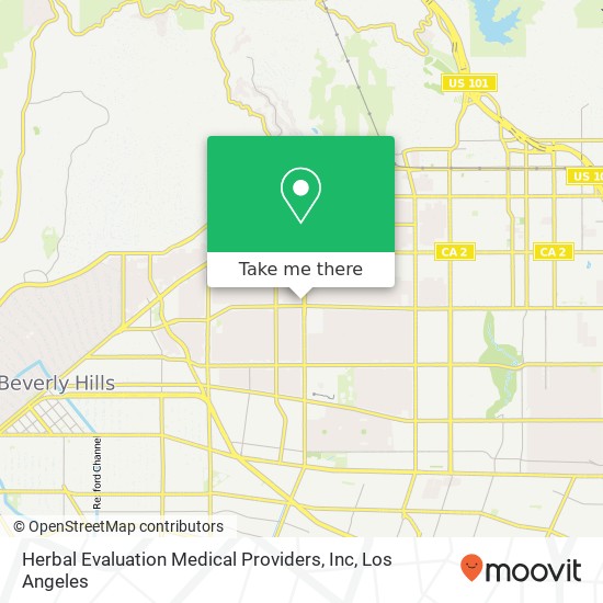 Herbal Evaluation Medical Providers, Inc map