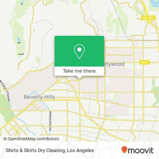 Shirts & Skirts Dry Cleaning map