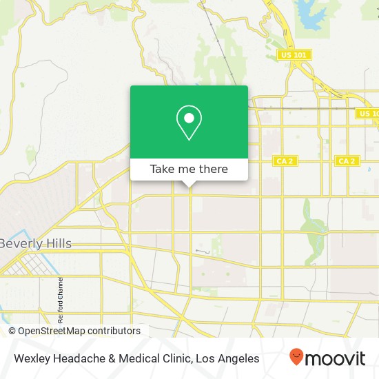 Mapa de Wexley Headache & Medical Clinic